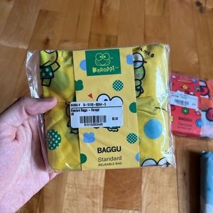 NWT BAGGU Keroppi Standard Reusable Bag